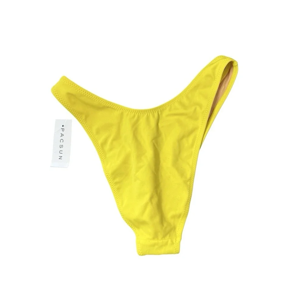 Pacsun yellow XS Women's ‎ Bikini Swim Bottom New